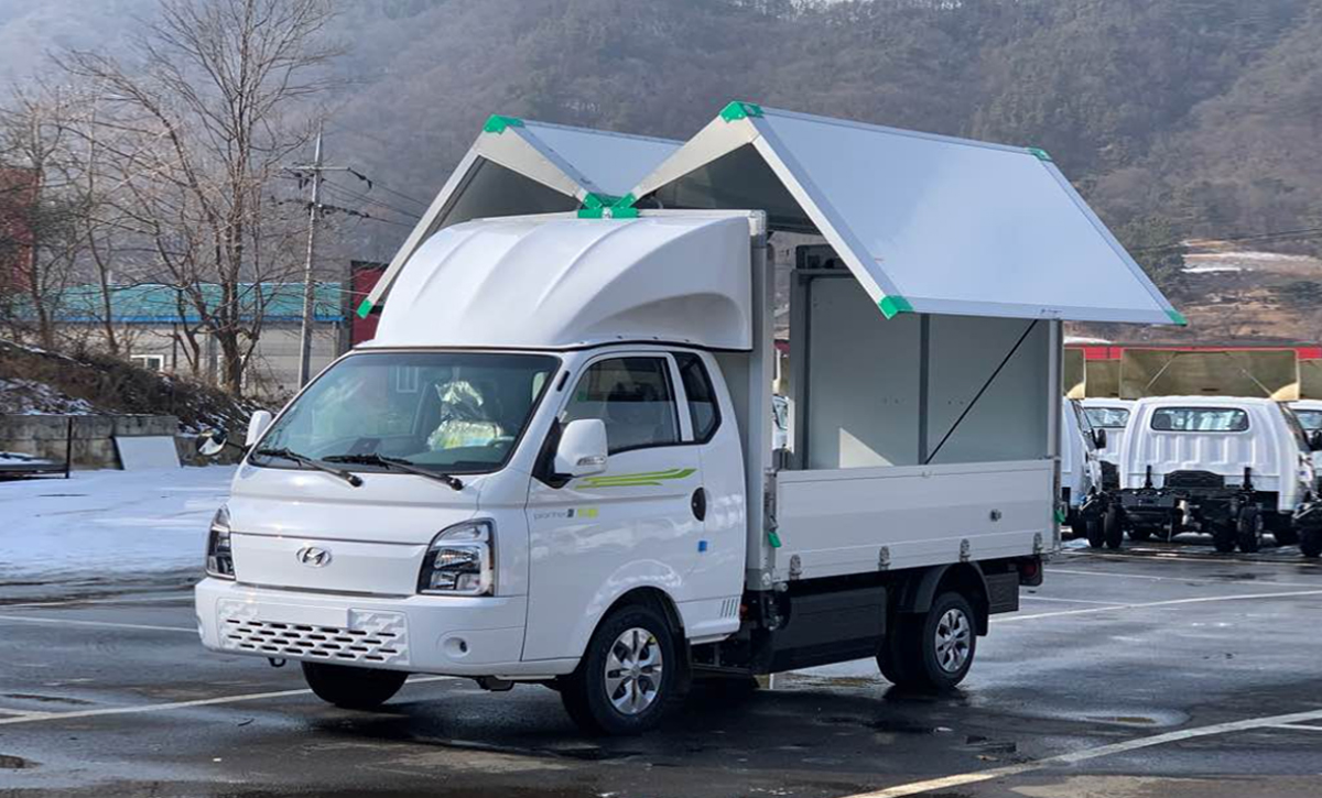 전동식 윙바디 사진